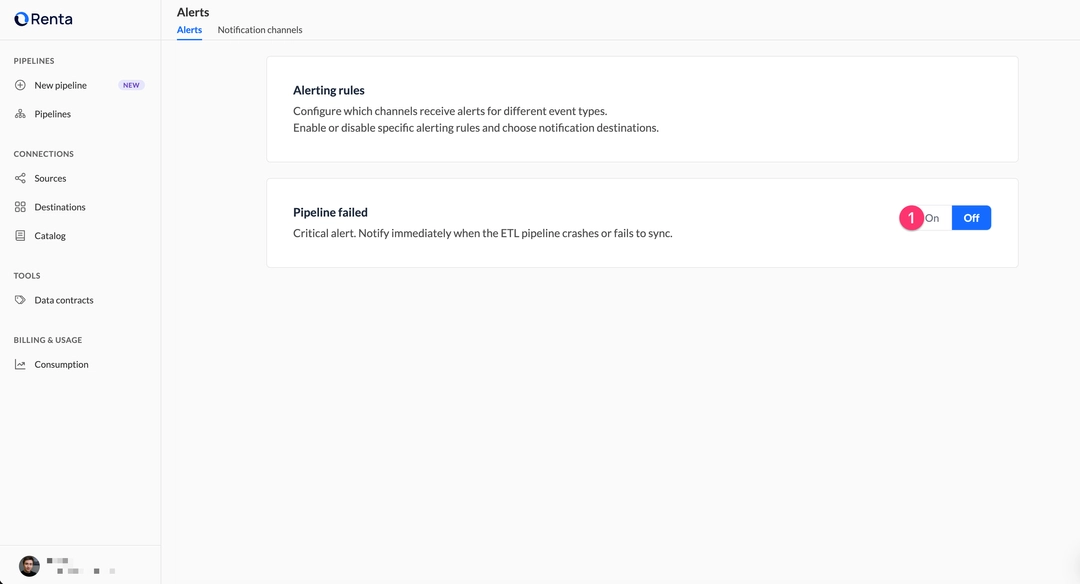 Access Alerting rules