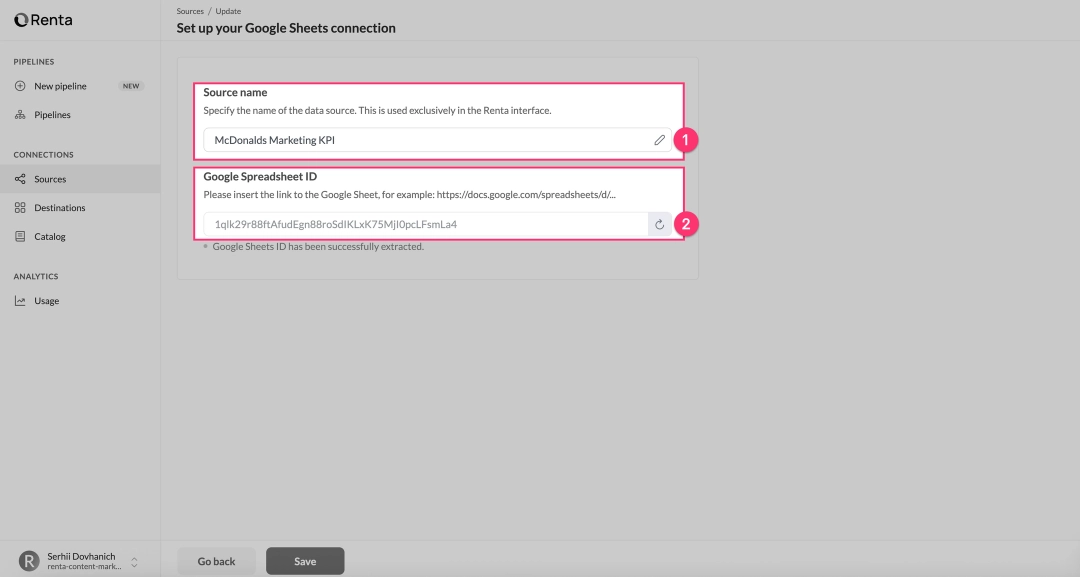 Configure Connection