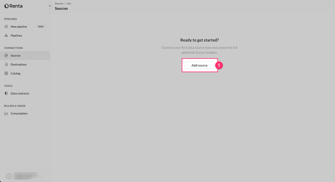 Navigate to Sources