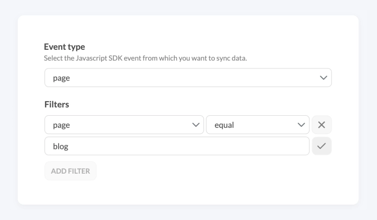 Data mapping configuration
